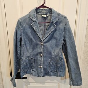 Sonoma Women's Blue Denim Jacket